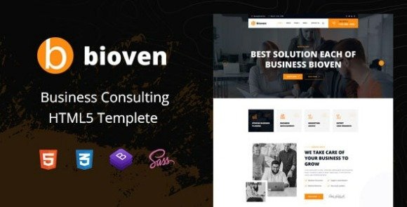 Bioven Business Consulting HTML5 Template