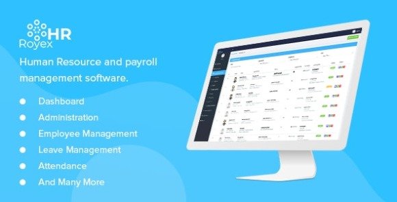 Royex HR and Payroll Management Software PHP Script