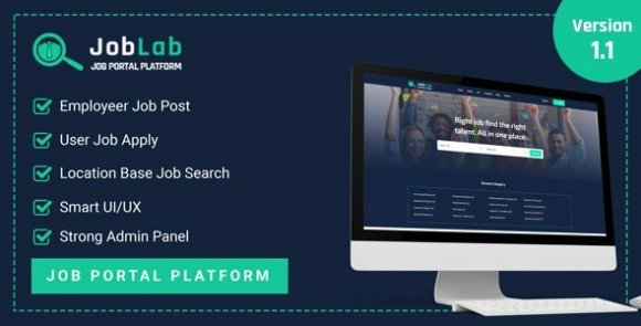 JobLab Job Portal Platform PHP Script