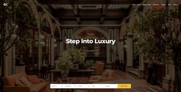 Luxex The Hotel HTML Template