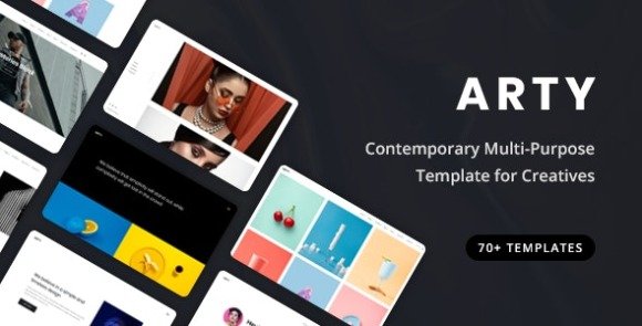 Arty Creative Multi-Purpose HTML5 Template Download