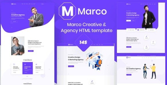 Marco Creative and digital Agency HTML Template