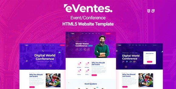 Events Conference and Event HTML Template