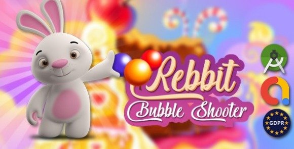 Rebbit Bubble Android Studio Admob Ads Source Code