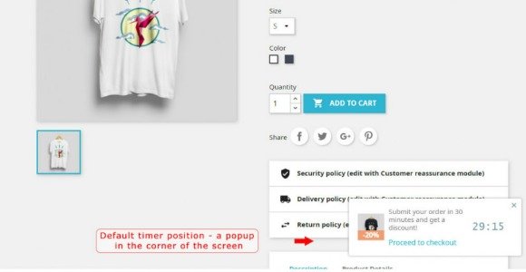 Cart Countdown Module for PrestaShop