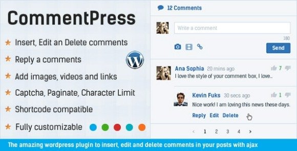 CommentPress Comment System Plugin for WordPress and Ajax Comments Plugin