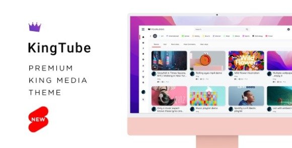 KingTube Video Magazine KingMedia Theme