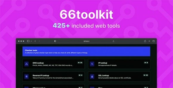 66toolkit Ultimate Web Tools System SaaS Nulled PHP Script