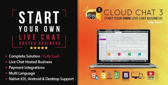 Cloud Chat Self Hosted Live Support Chat Business Nulled Script