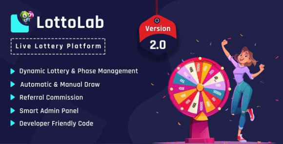 LottoLab Live Lottery Platform Nulled Script