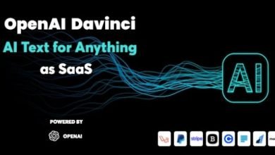 OpenAI Davinci AI Writing Assistant and Content Creator as SaaS