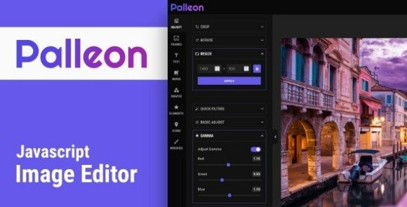 Palleon JavaScript Image Editor Download