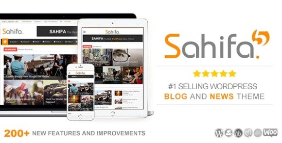 Sahifa Responsive WordPress News Magazine Themeforest Theme