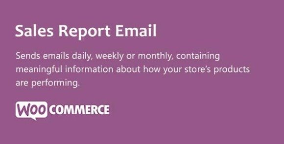 WooCommerce Sales Report Email Plugin