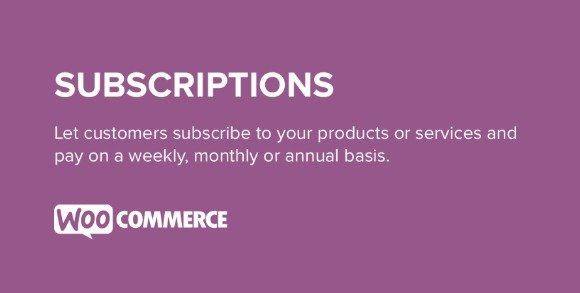 WooCommerce Subscriptions Plugin