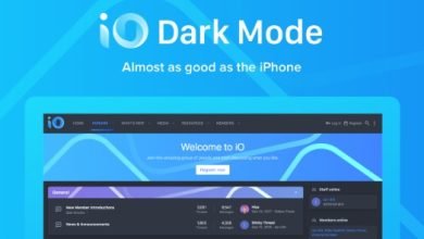 XenForo iO Dark Mode Theme