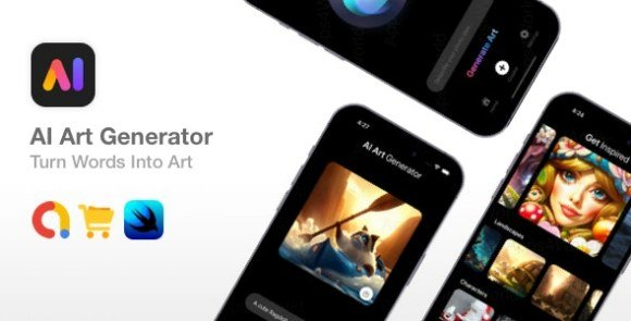 AI Art Generator SwiftUI Art Generator Source Code