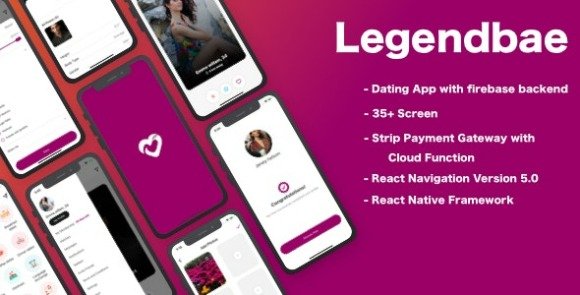 Legendbae React Native Social Dating App Source