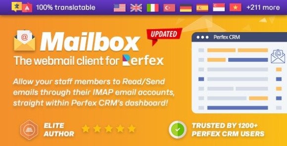 Mailbox Webmail based Email Client Module for Perfex CRM