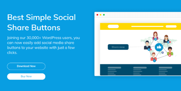 Simple Social Buttons WordPress Plugin