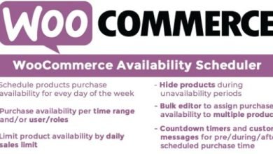 WooCommerce Availability Scheduler WordPress Plugin