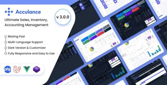 Acculance Ultimate Sales Inventory Accounting Management Nulled Script