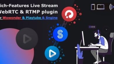 Live Stream Plugin WebRTC and RTMP