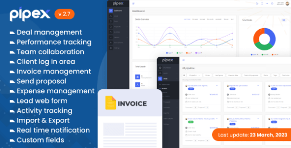 PipeX CRM Nulled Script