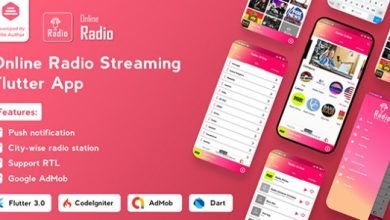 Radio Online Flutter Full App Source