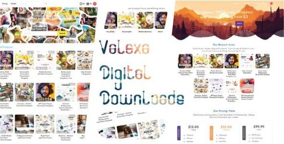 Valexa PHP Script for Selling Digital Products and Digital Downloads