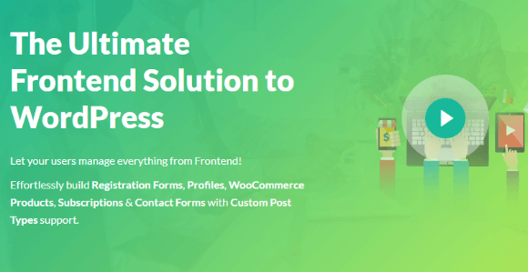 WP User Frontend Pro WordPress Plugin