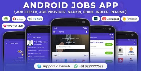 Android Jobs App Job Seeker Job Provider Source