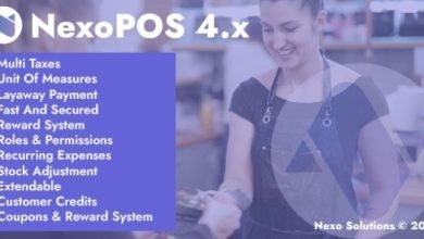 NexoPOS POS CRM and Inventory Manager Script