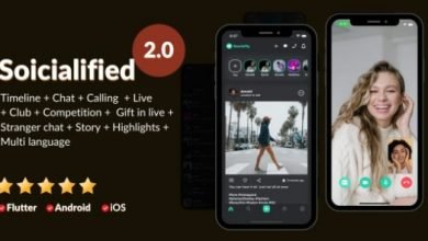 Socialified Social Media App Clone Chat Calling Live Source Nulled