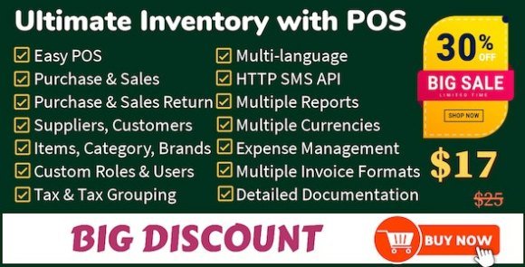 Ultimate Inventory with POS Nulled Script