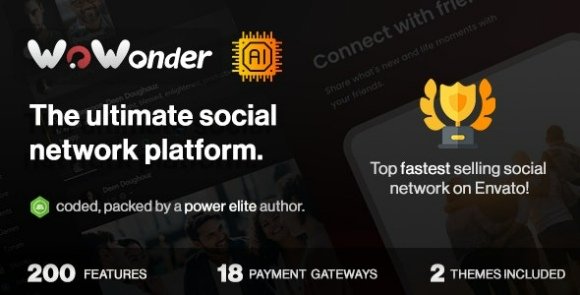 WoWonder The Ultimate PHP Social Network Platform Nulled