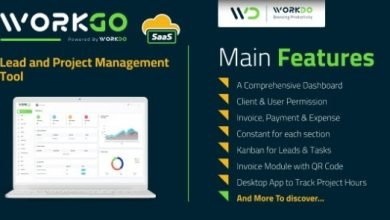 WorkGo SaaS Lead and Project Management Tool Nulled Script