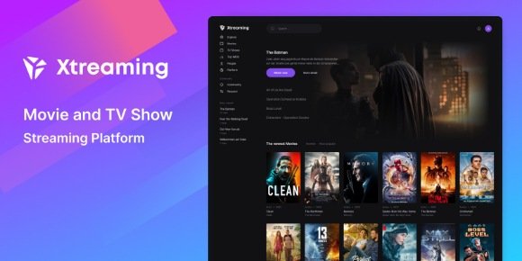 Xtreaming Movie and TV Show Streaming Platform PHP Script