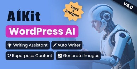 AIKit WordPress AI Automatic Writer Chatbot Writing Assistant OpenAI GPT Plugin