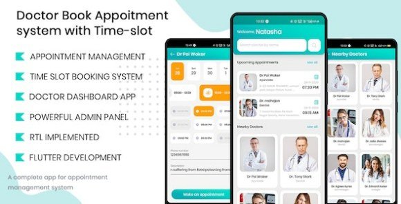 Doctor Finder Appointment Booking with Time-slot App Source