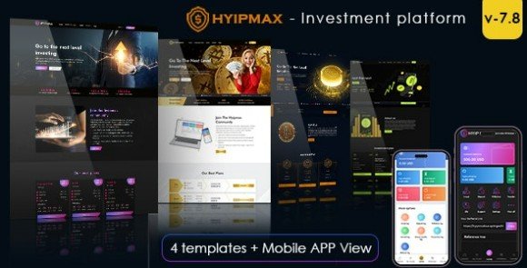 HYIP MAX High yield Investment Platform Nulled Script