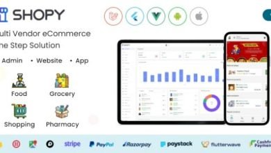 Shopy Multivendor eCommerce Food Grocery Pharmacy Delivery Flutter App