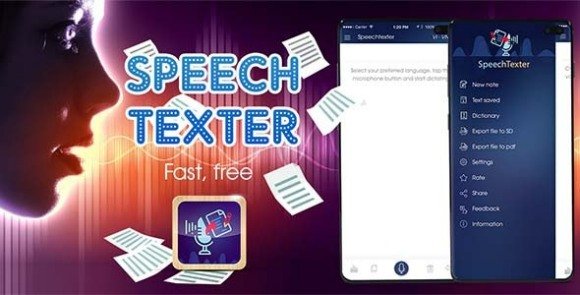 Speech Texter Voice to Text Android App