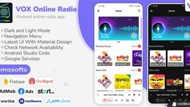 VOX Android Online Radio App Source