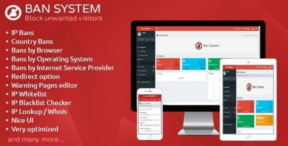 Ban System Block Unwanted Visitors Script