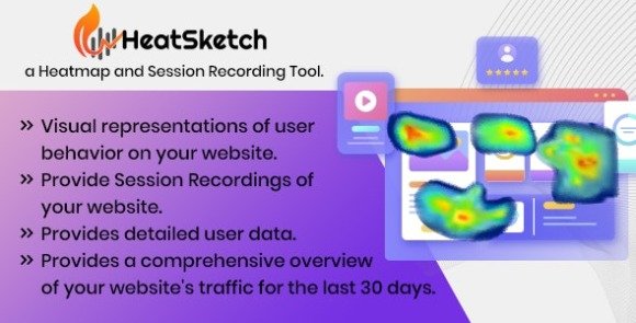 HeatSketch Heatmap and Session Recording Tool SaaS Nulled Script
