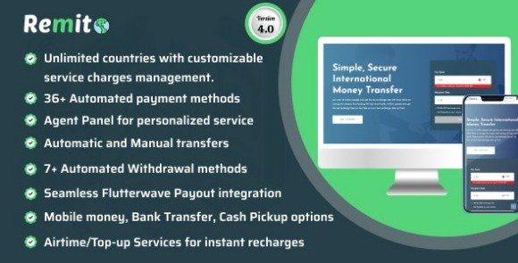 Remito A Complete Remittance Solution Nulled Script