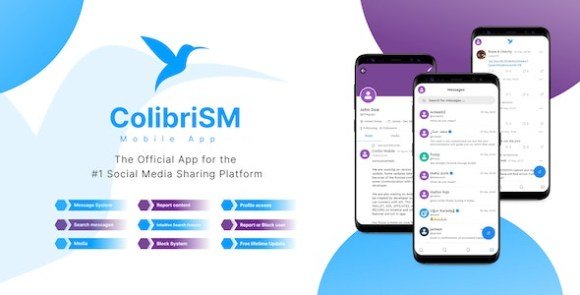 ColibriSM Mobile Flutter App Source Code