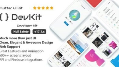 DevKit Flutter UI Kit App Template