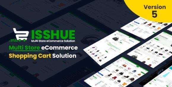 Isshue Multi Store eCommerce Shopping Cart Solution Nulled Script